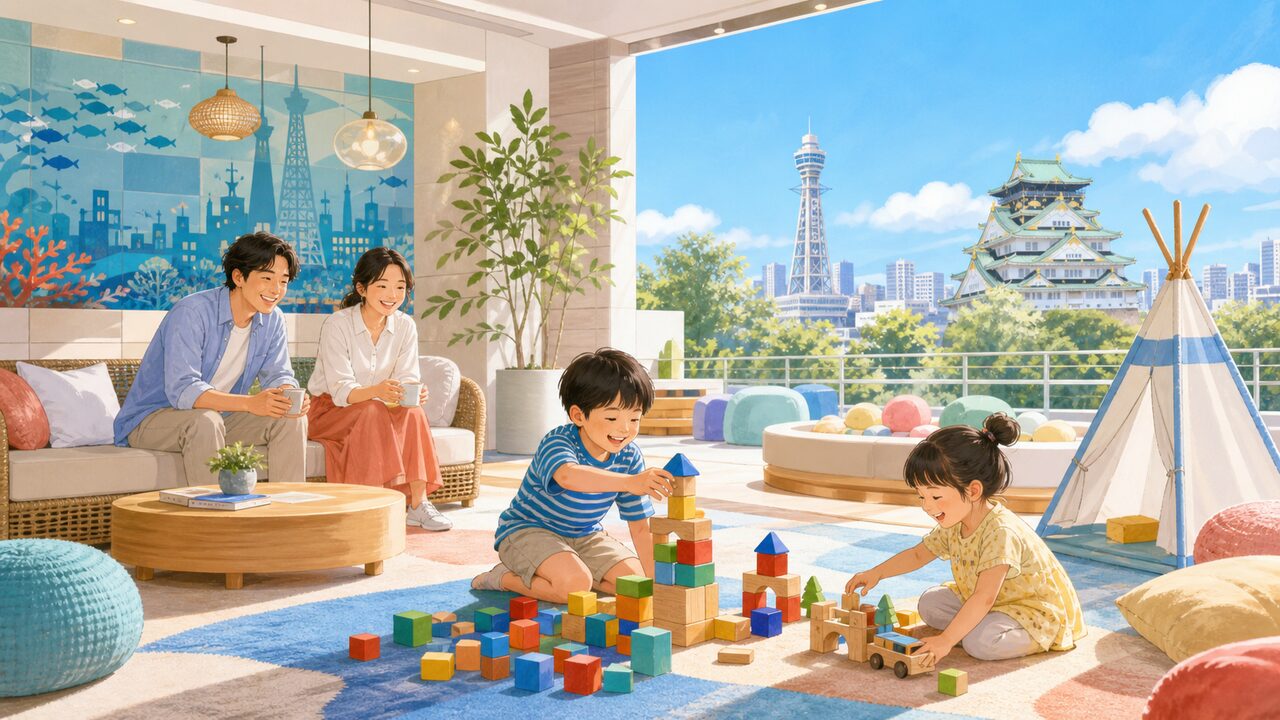大阪で1日遊べる子連れホテルは、旅の主役で選ぶと決めやすい