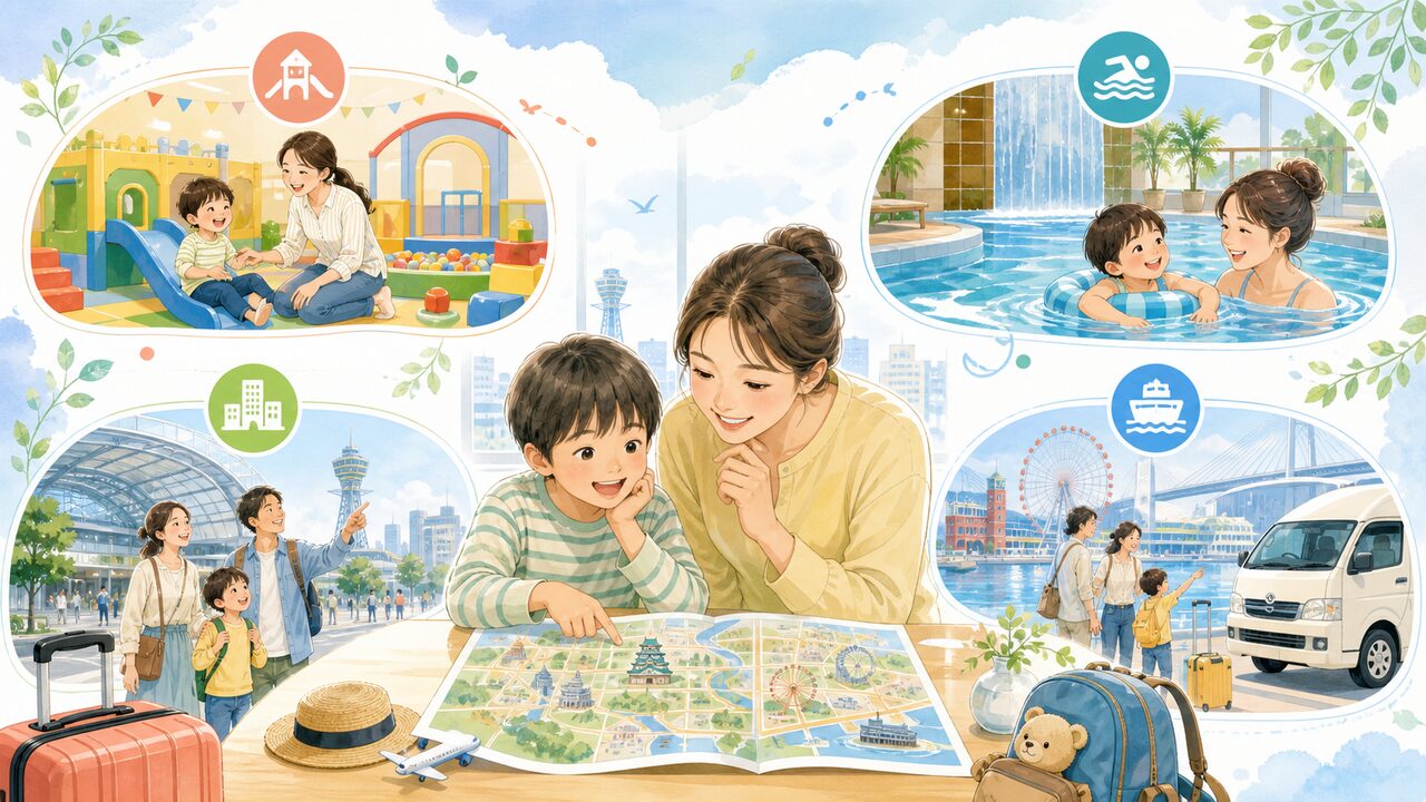 大阪旅行の子連れホテルに求めるもの